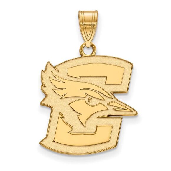 10k Yellow Gold Creighton U Large Pendant